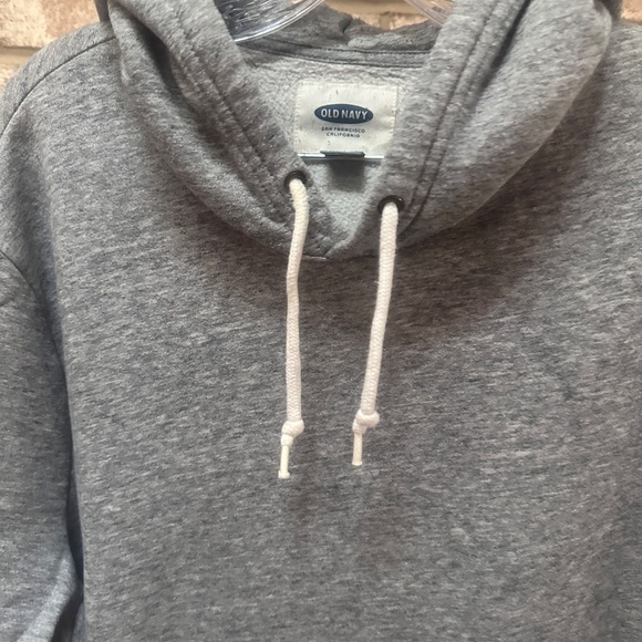 Old Navy Heathered Gray Long Sleeve Hoodie - Men's XL - Picture 3 of 4